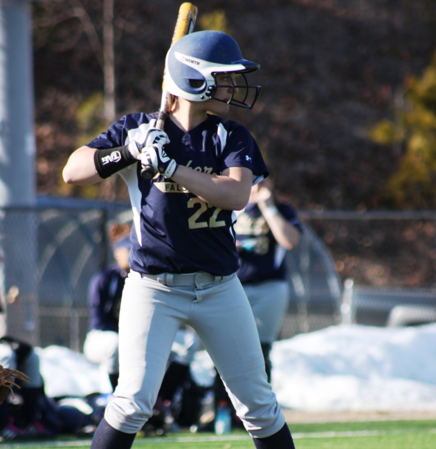 Lady Falcons Clipped By Nichols College