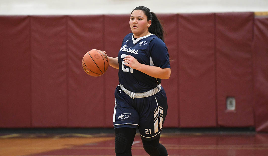 Women's Basketball: Falcons open up second semester at Lasell