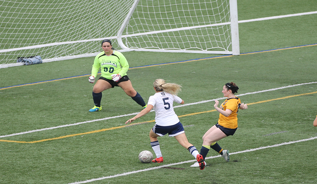 Schojan&rsquo;s Hat Trick Pushes Falcons Past Mustangs