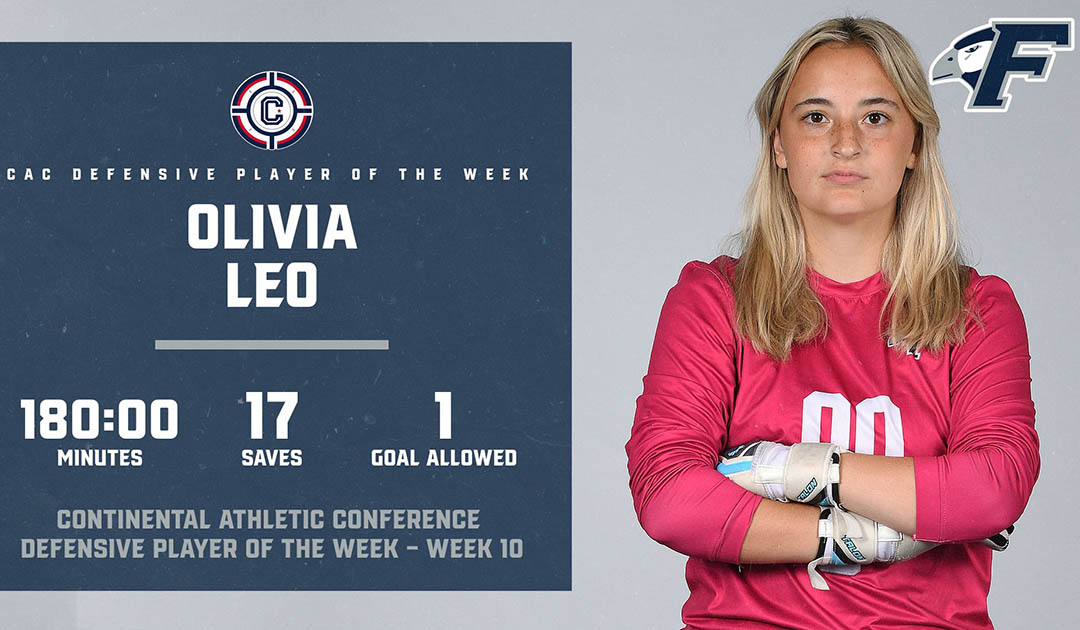 Women's Soccer: Olivia Leo named CAC Defensive Player of the Week